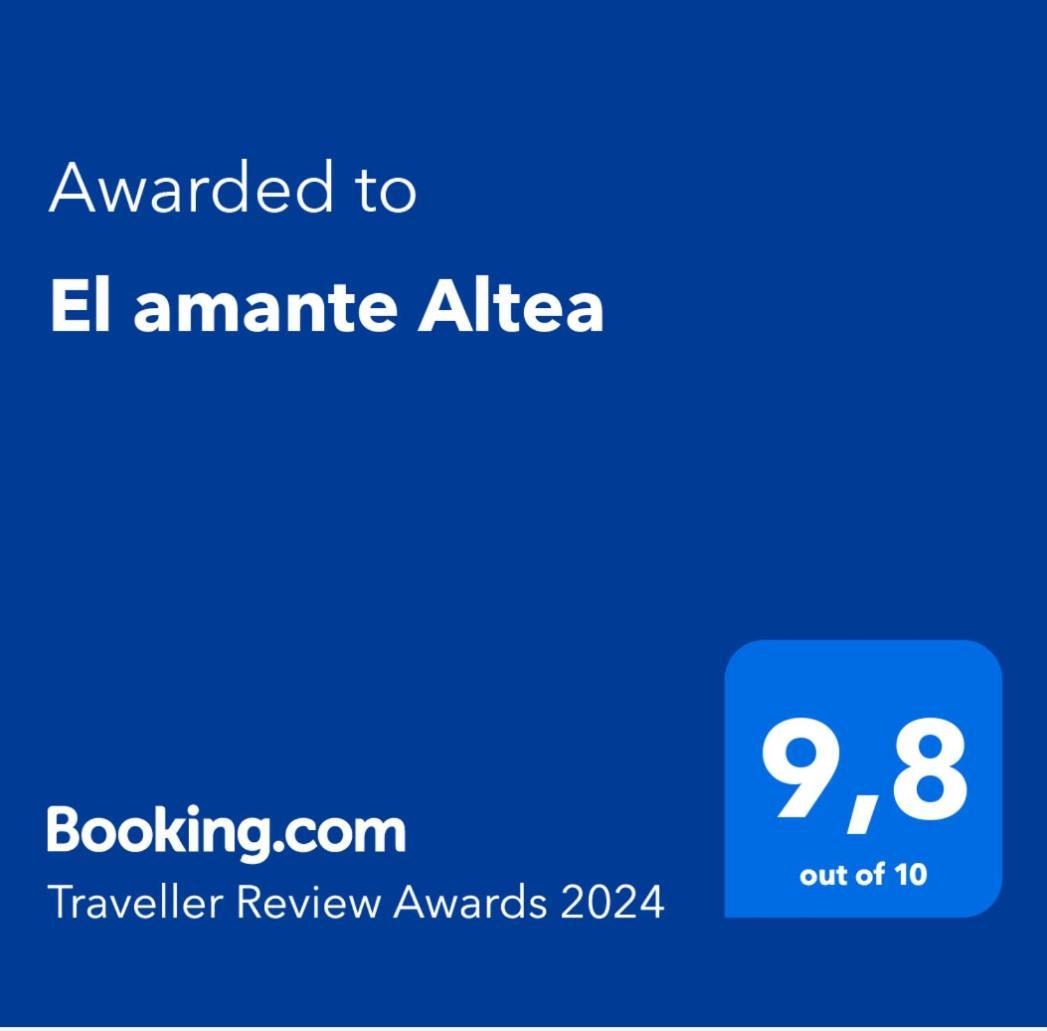 Precioso Apartamento Boutique El Amante (Adults Only) 알테아 외부 사진